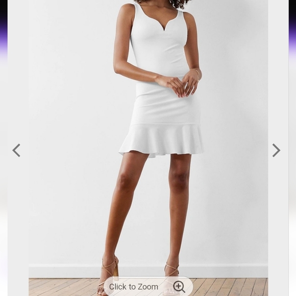 Express Dresses & Skirts - *SALE* EXPRESS Mini White Cocktail Dress, Small